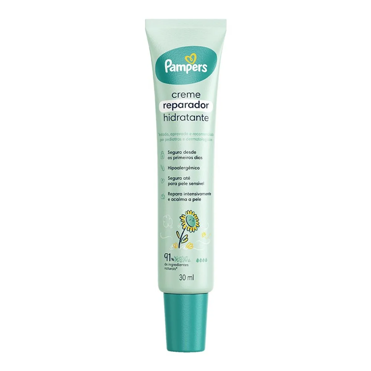 Hidratante Infantil Creme Reparador Pampers Caixa 30ml