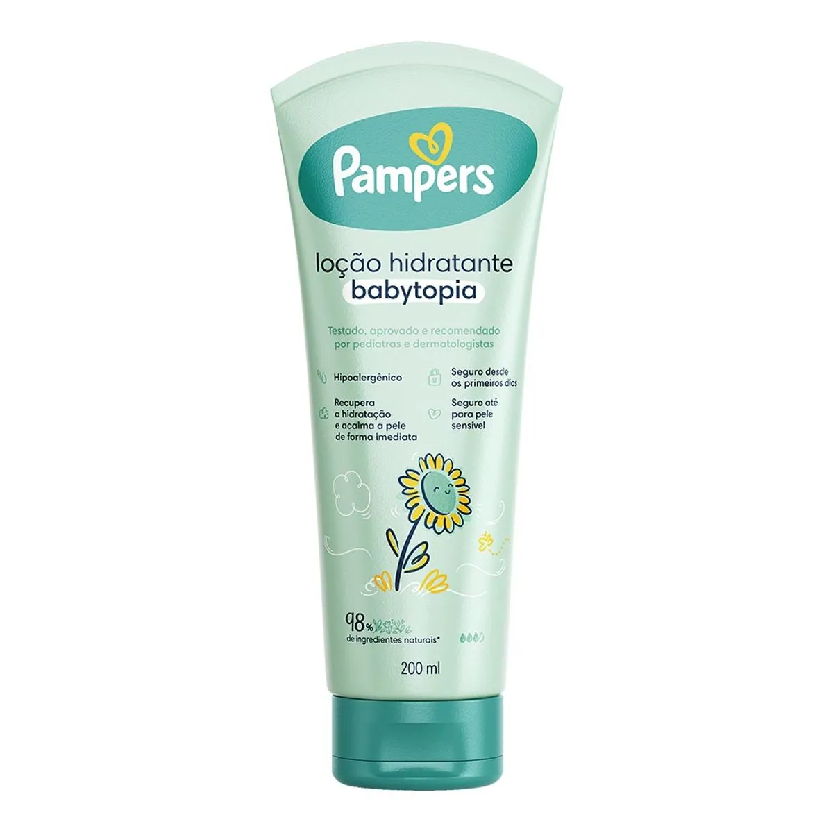 Loção Hidratante Pampers Babytopia Bisnaga 200ml