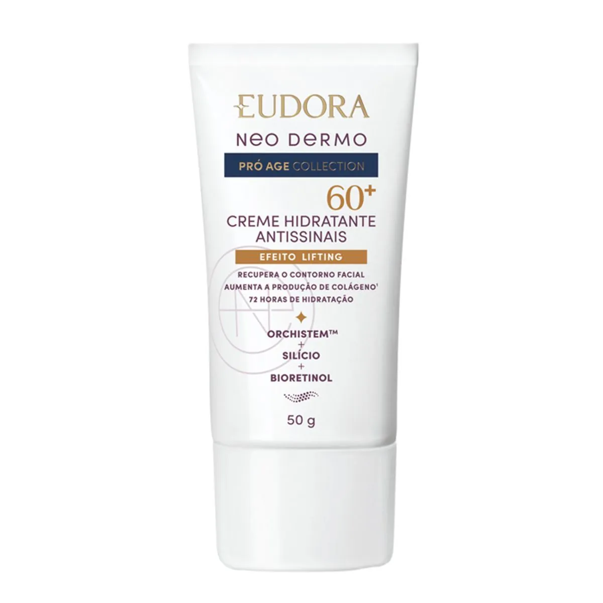 Creme Hidratante Antissinais Eudora Neo Dermo Pró Age Collection 60 Bisnaga 50g