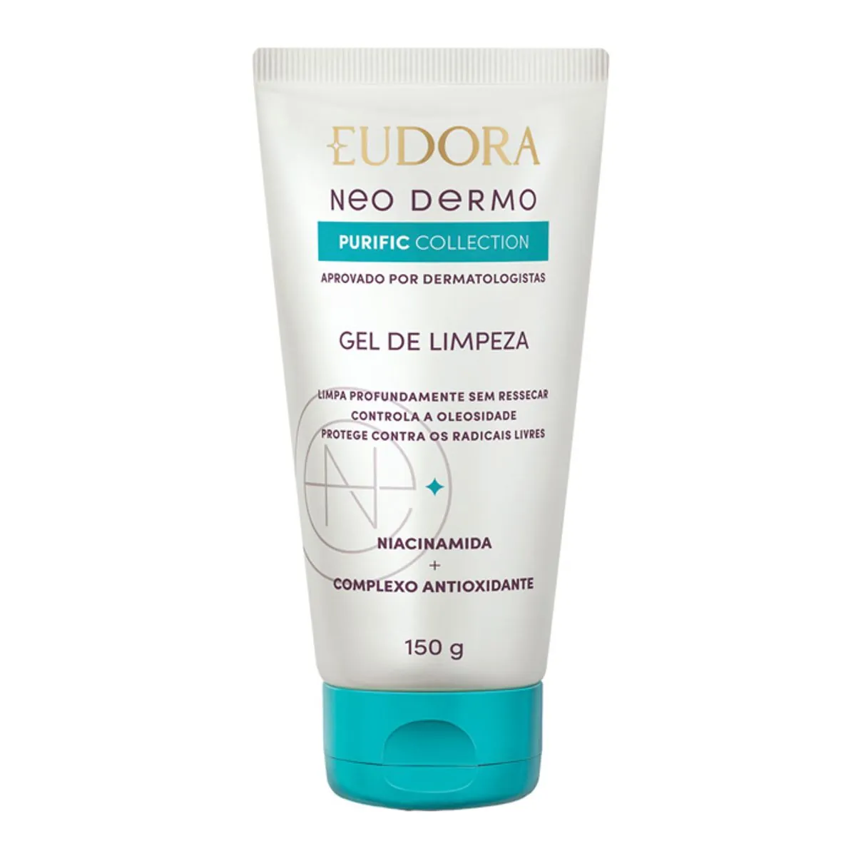 Gel De Limpeza Eudora Neo Dermo Purific Collection Bisnaga 150g