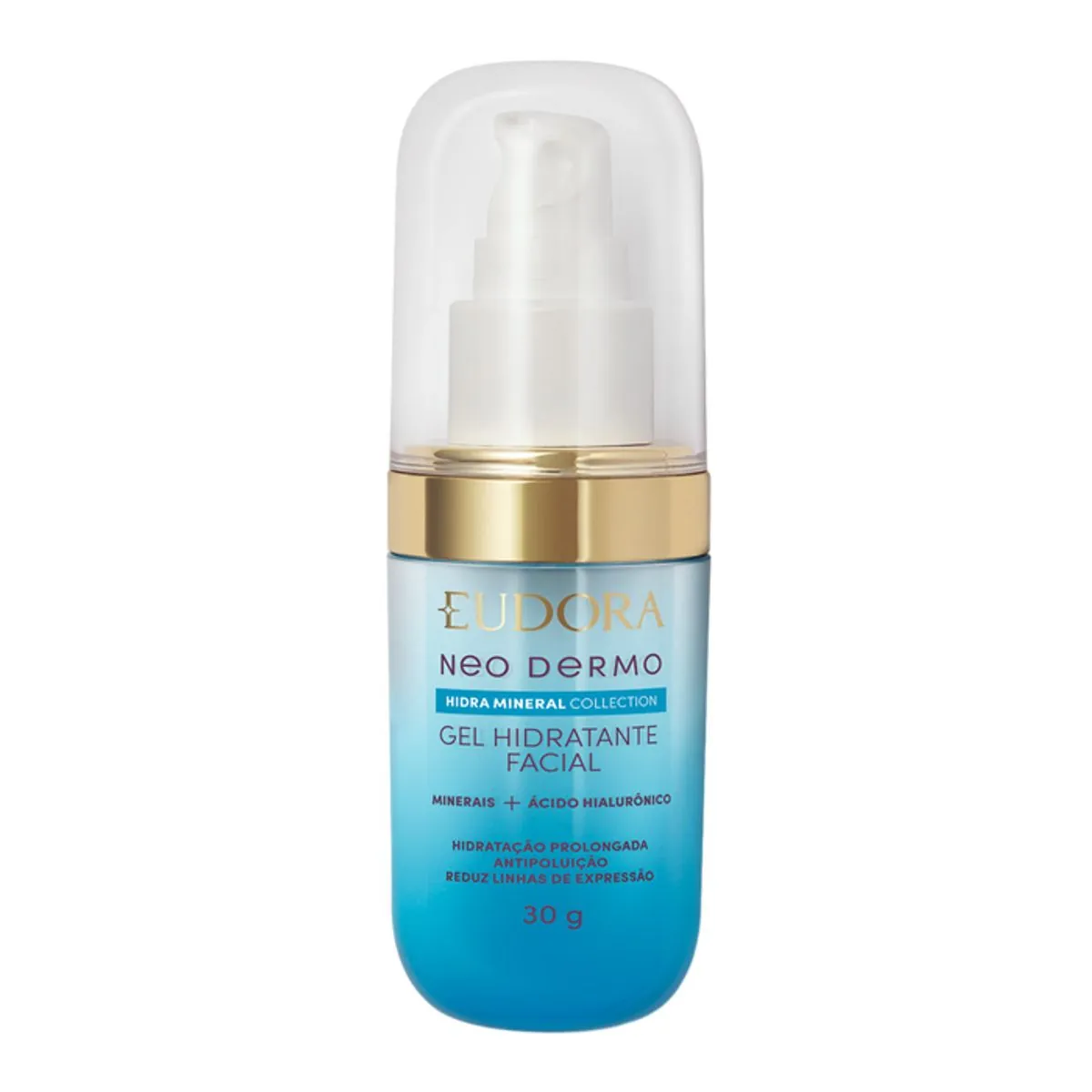 Gel Hidratante Facial Eudora Neo Dermo Hidra Mineral Collection Caixa 30g