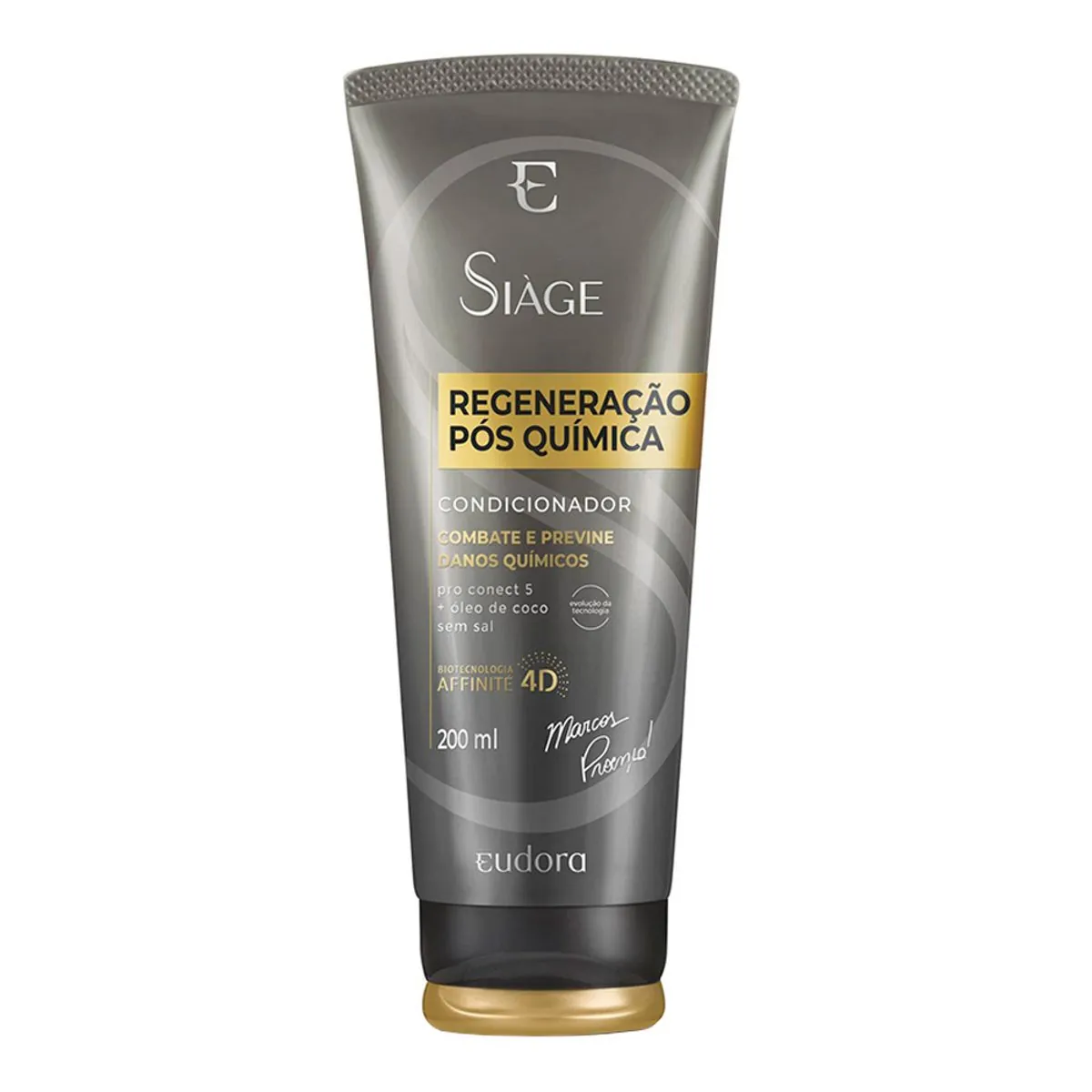Condicionador Eudora Siàge Regeneração Pós Química Bisnaga 200ml