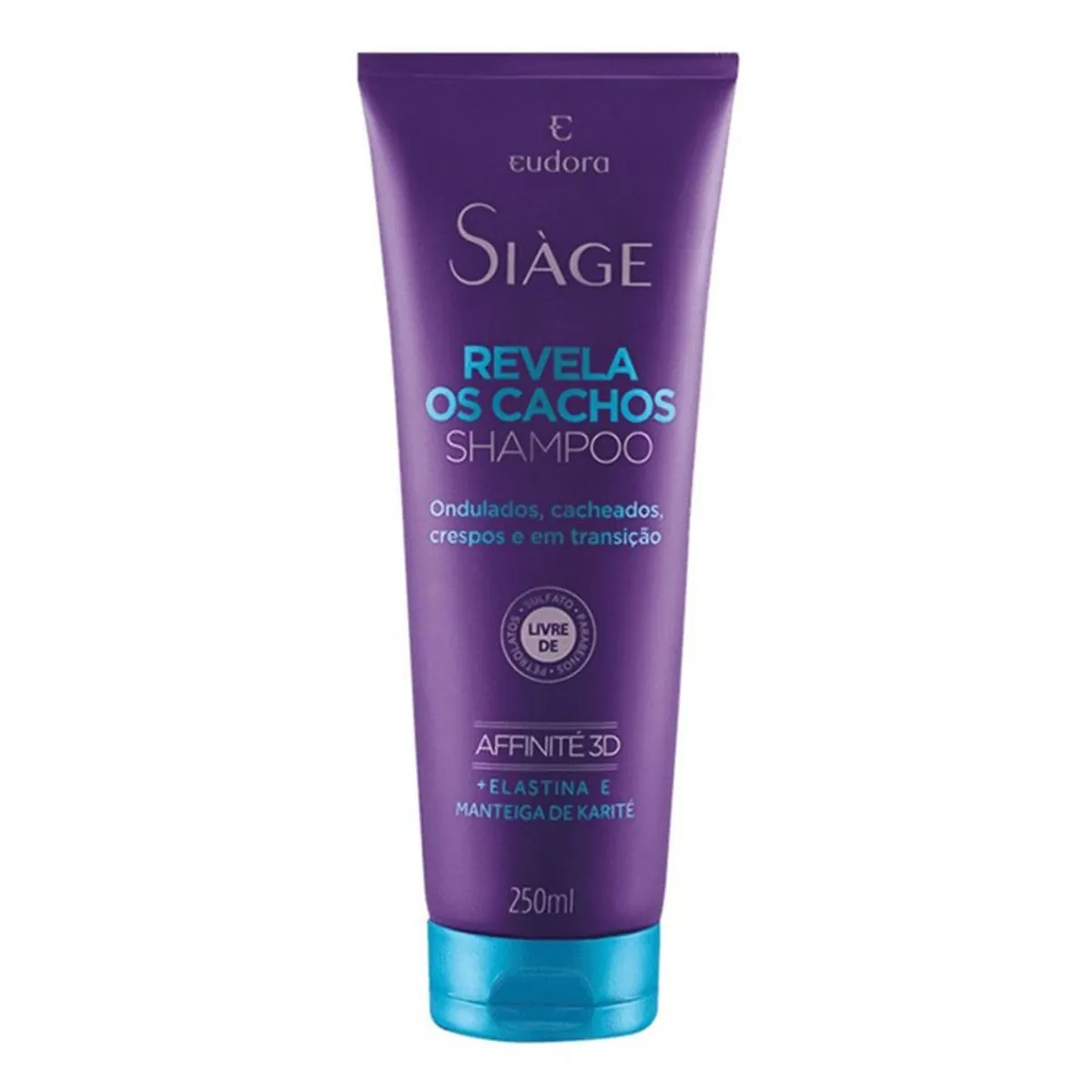 Shampoo Siáge Revela Os Cachos Eudora 250ml