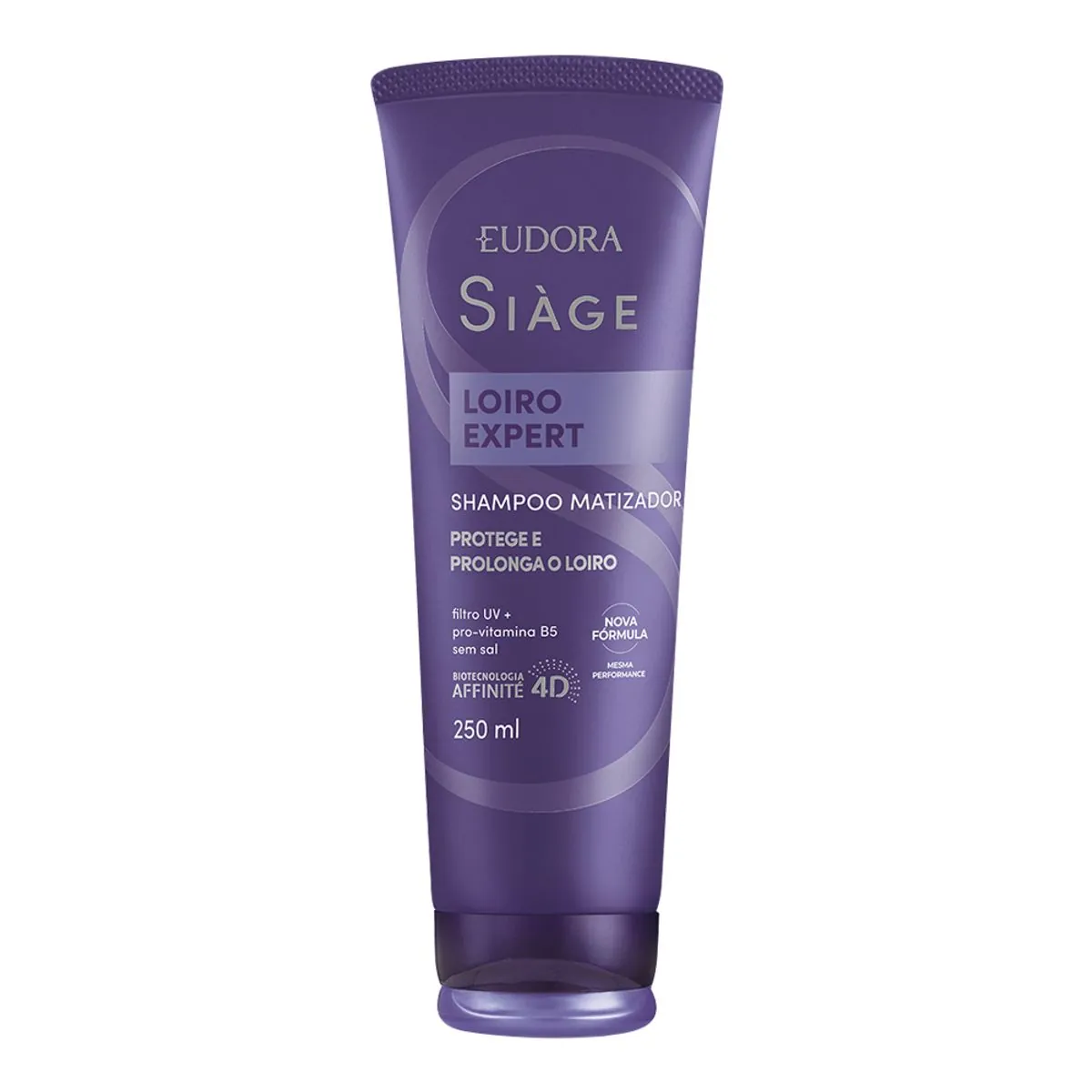 Shampoo Matizador Eudora Siàge Loiro Expert Bisnaga 250ml