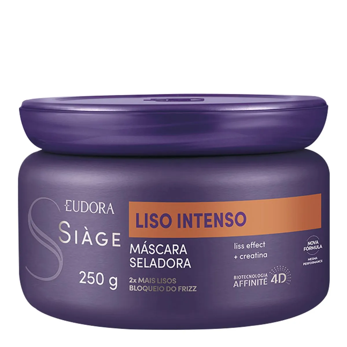 Máscara De Tratamento Eudora Siàge Liso Intenso Pote 250g