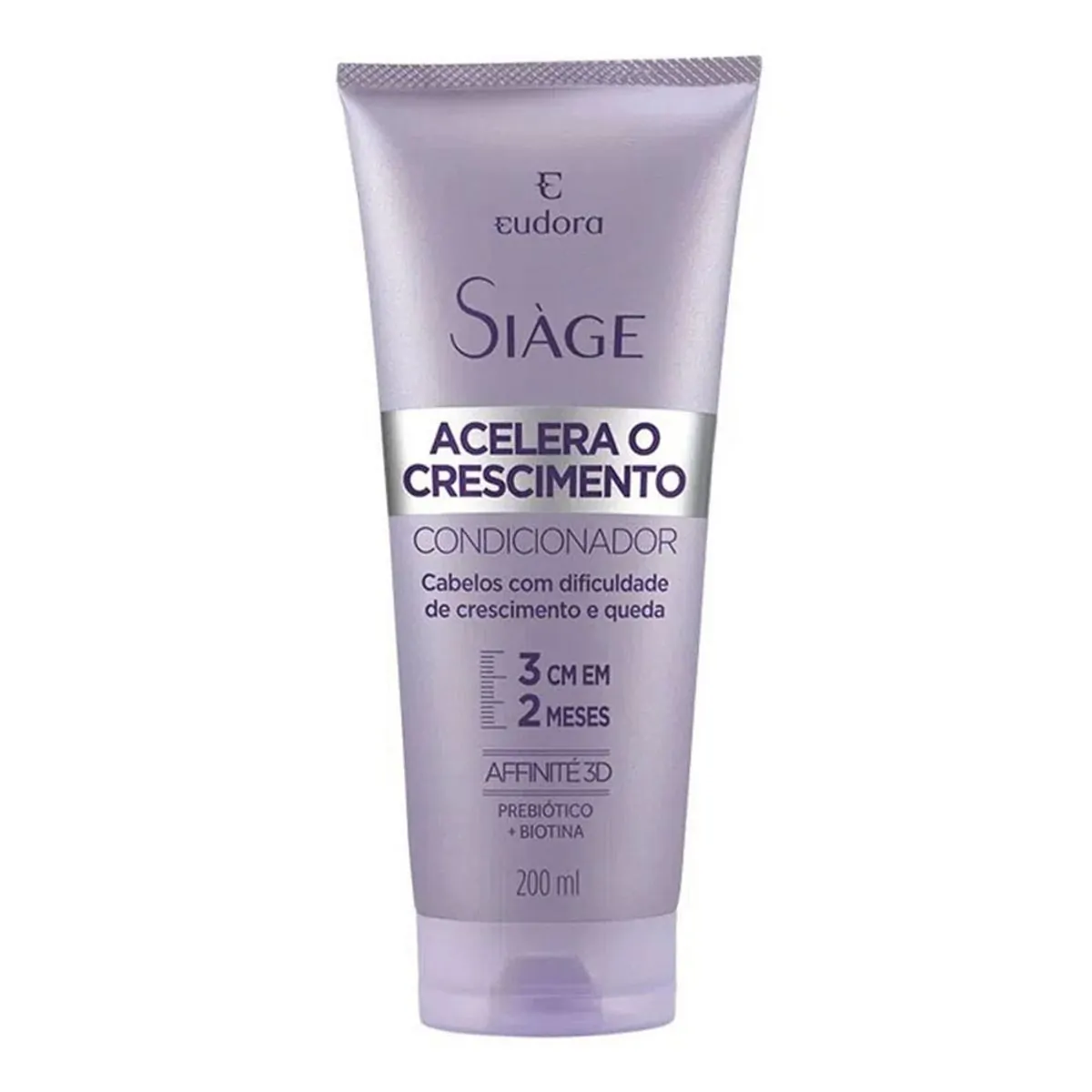 Condicionador Eudora Siàge Acelera O Crescimento Bisnaga 200ml