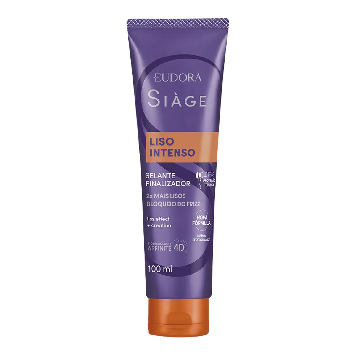 Finalizador Selante Térmico Eudora Siàge Liso Intenso Bisnaga 100ml