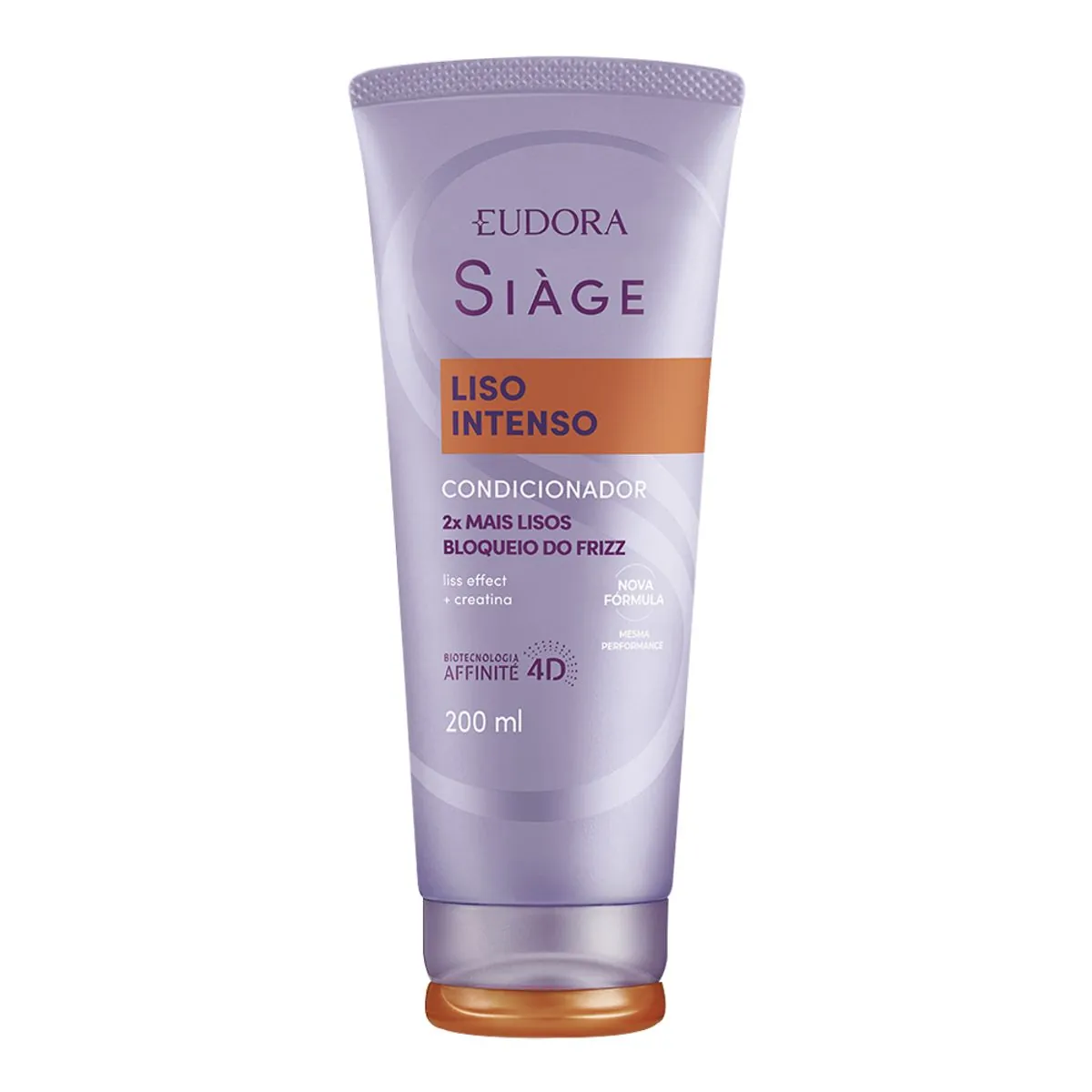 Condicionador Eudora Siàge Liso Intenso Bisnaga 200ml