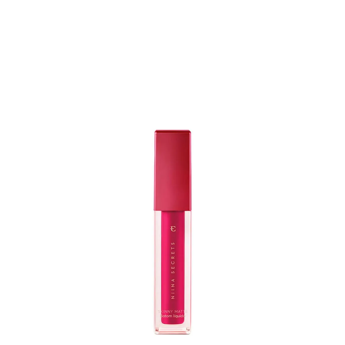Batom Liquido Niina Secrets Skinny Matte Pink Peonia 5ml