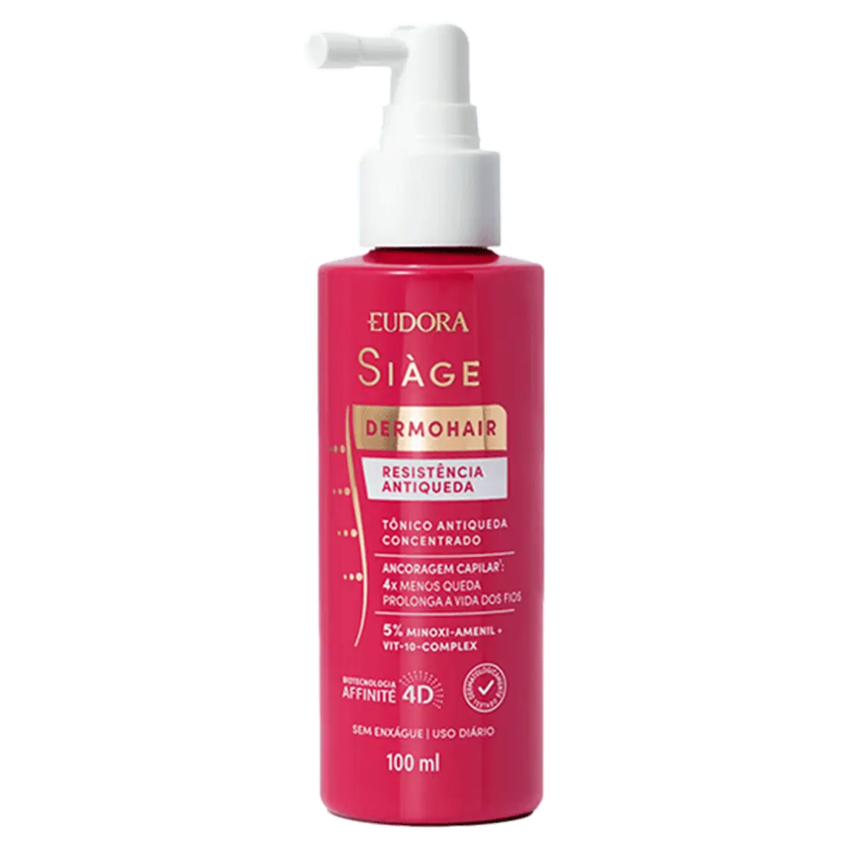 Tônico Capilar Eudora Siàge Resistência Antiqueda Caixa 100ml Pump