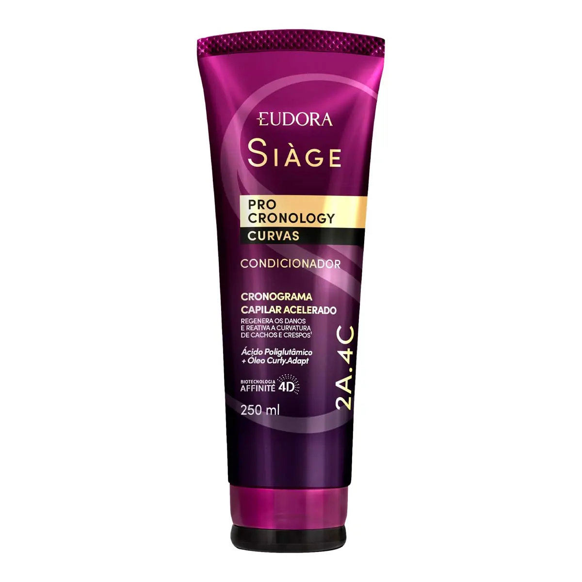 Condicionador Eudora Siàge Pro Cronology Curvas Bisnaga 250ml