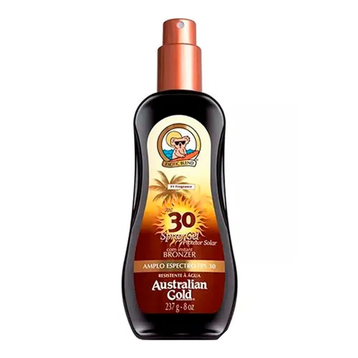 Protetor Solar Gel FPS 30 Australian Gold Exotic Blend 237g Spray