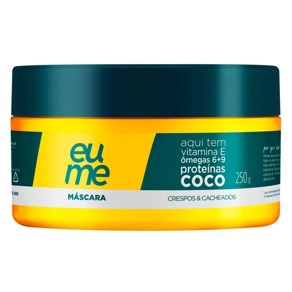 Máscara Capilar EuMe Crespos &amp; Cacheados 250g