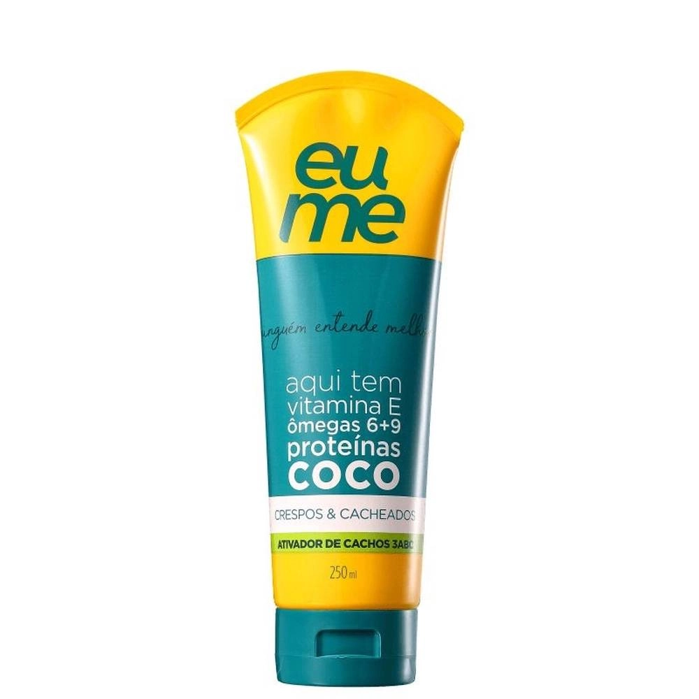 Ativador de Cachos EuMe Crespos &amp; Cacheados 3ABC 250ml