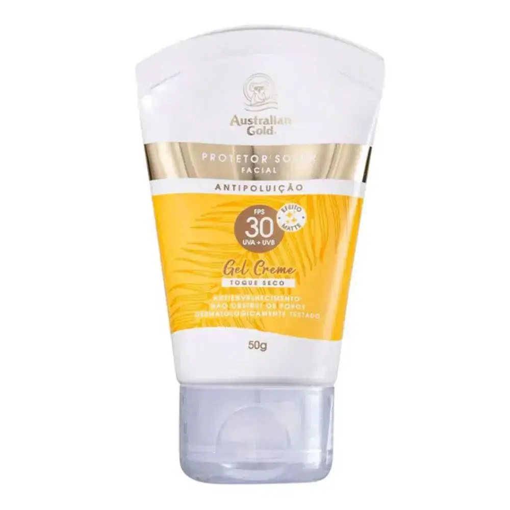 Australian Gold Protetor Solar Facial Antipoluição FPS 30- 50g