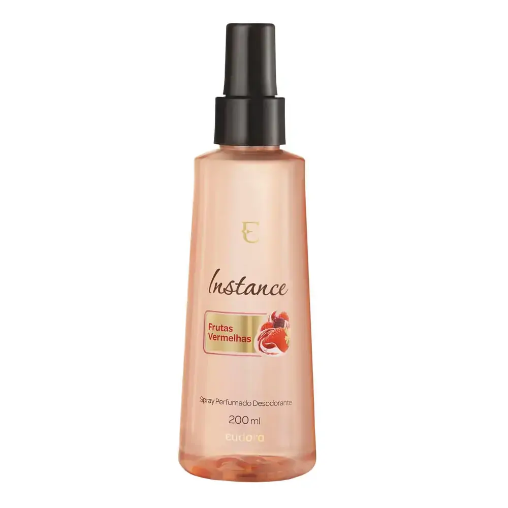 Spray Desodorante Perfumado Instance Frutas Vermelhas 200ml