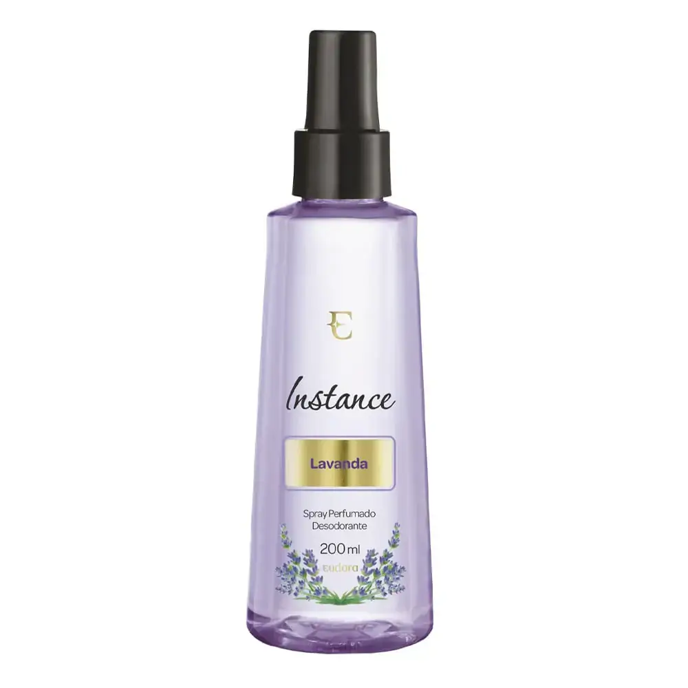 Spray Desodorante Perfumado Instance Lavanda 200ml