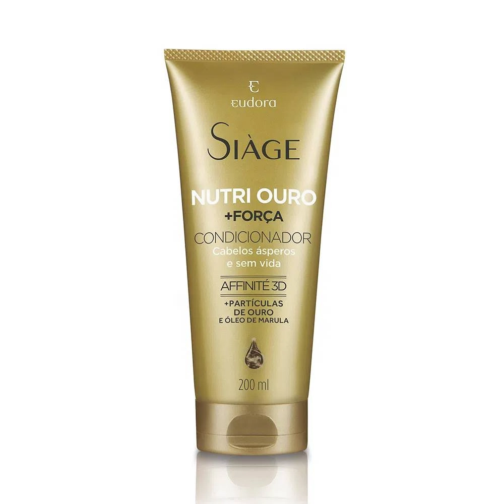 Cond.eudora Siage 200ml Nutri Ouro