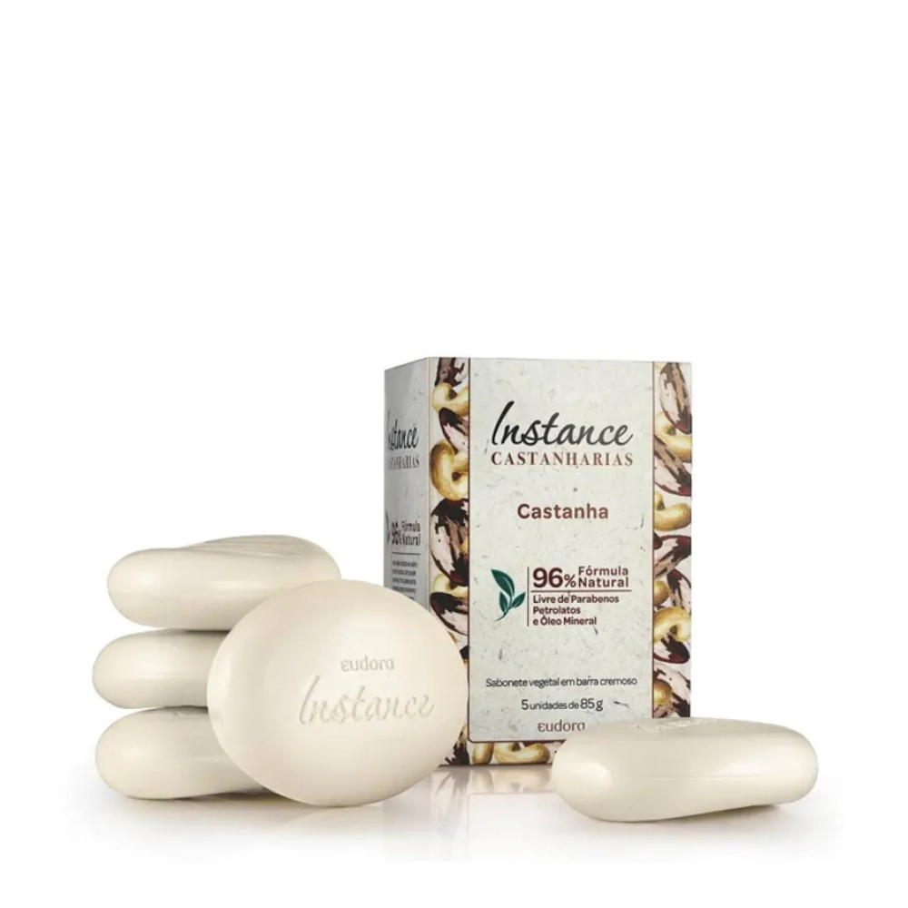 Sabonete em Barra Instance Castanharias Castanha 5x85g