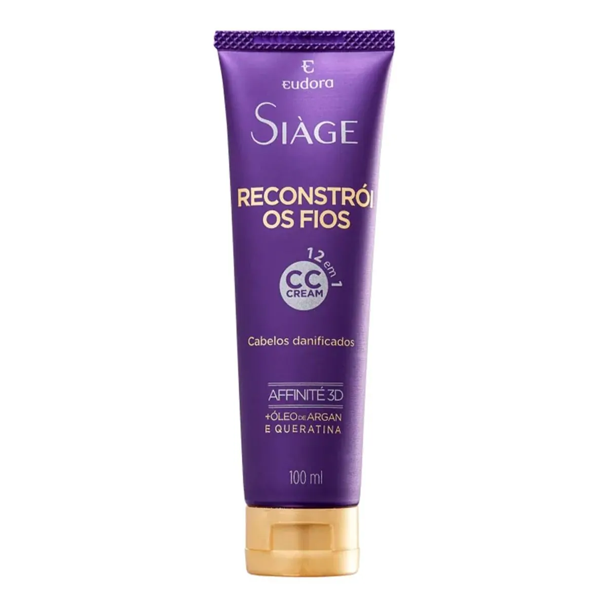 Cc Cream Eudora Siage Reconstroi 100ml