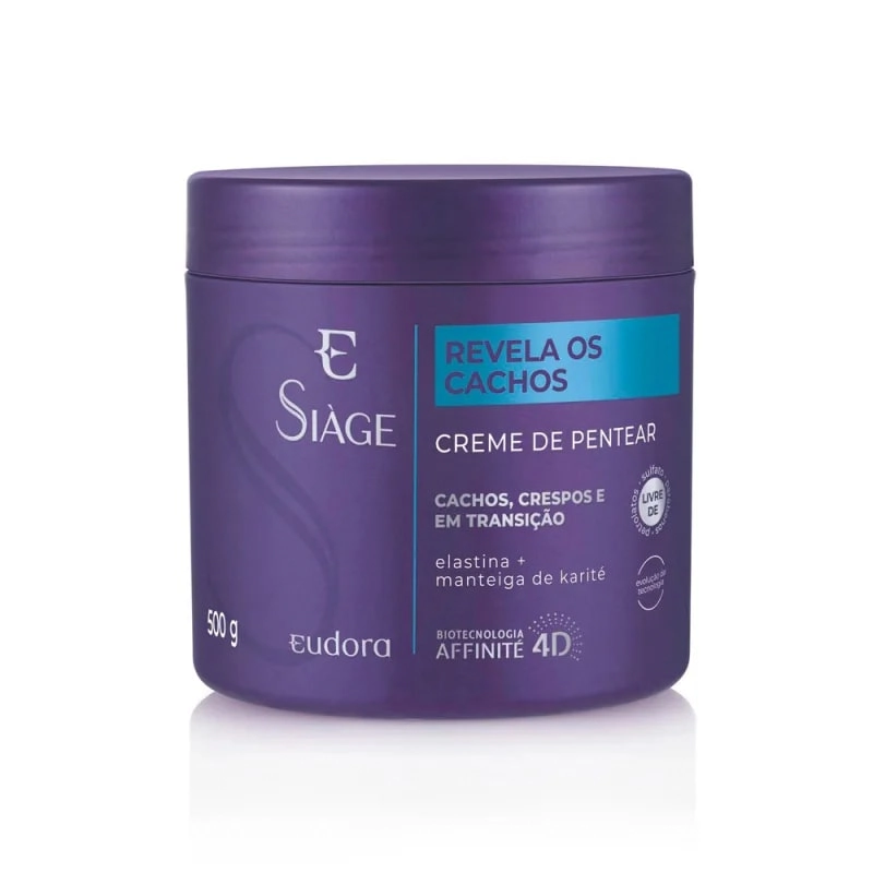 Siage Crem P Pentear Rvl Cach 500g Rpck