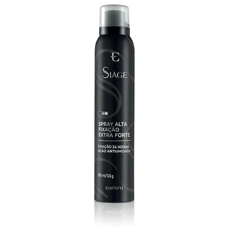 Spray De Fixação Siàge Extra Forte Com 180ml