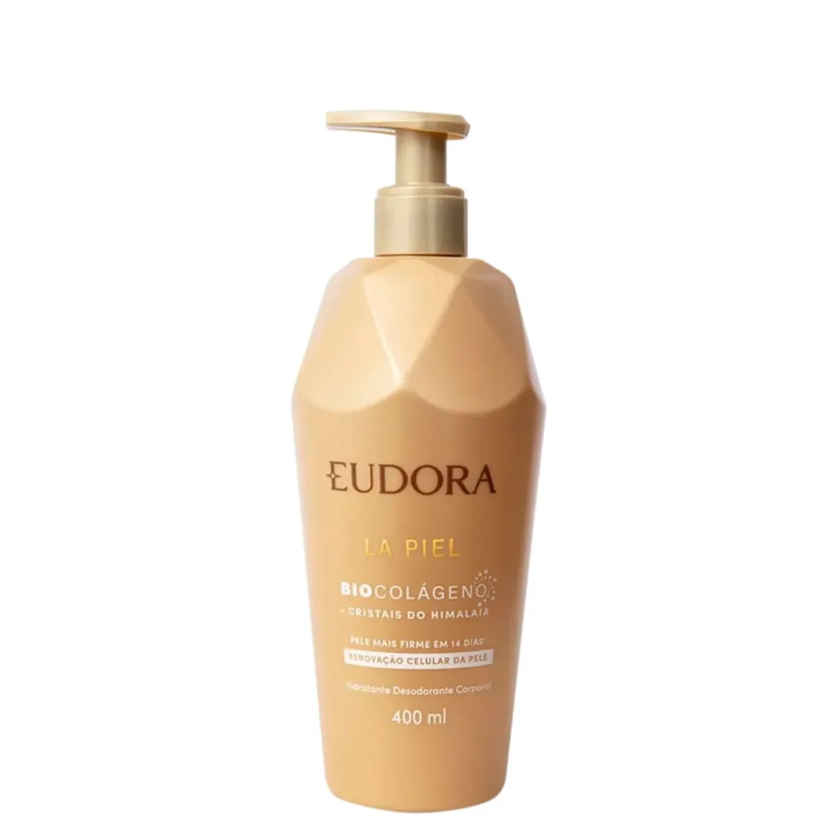 Hidratante Corporal Desodorante Cristais Do Himalaia Eudora La Piel Frasco 400ml