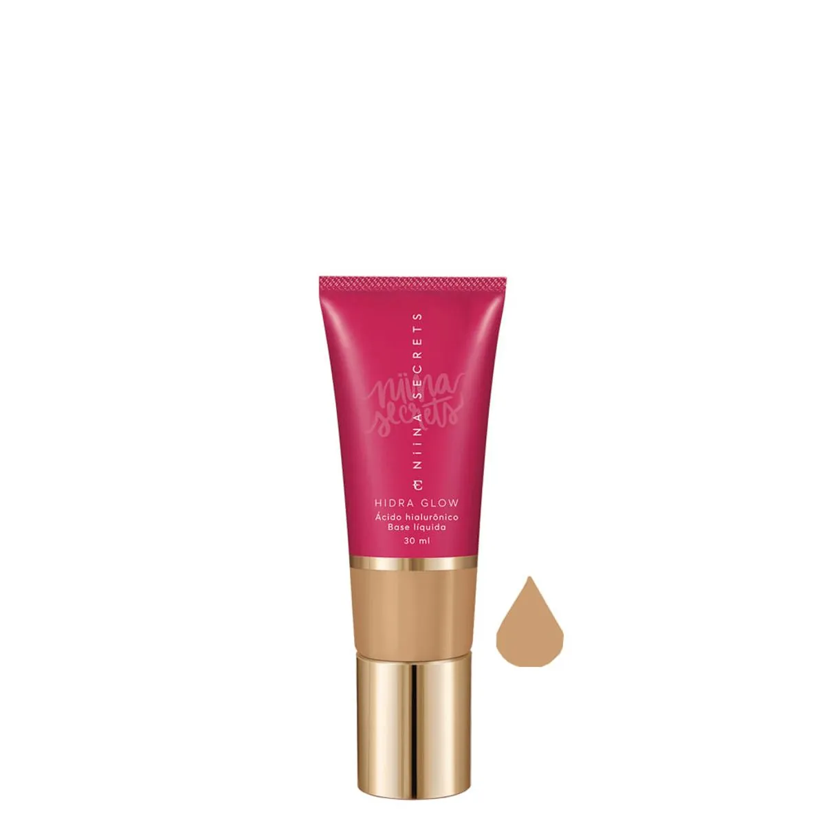 Base Niina Secrets Liquida Hidra Glow Cor 30 30ml