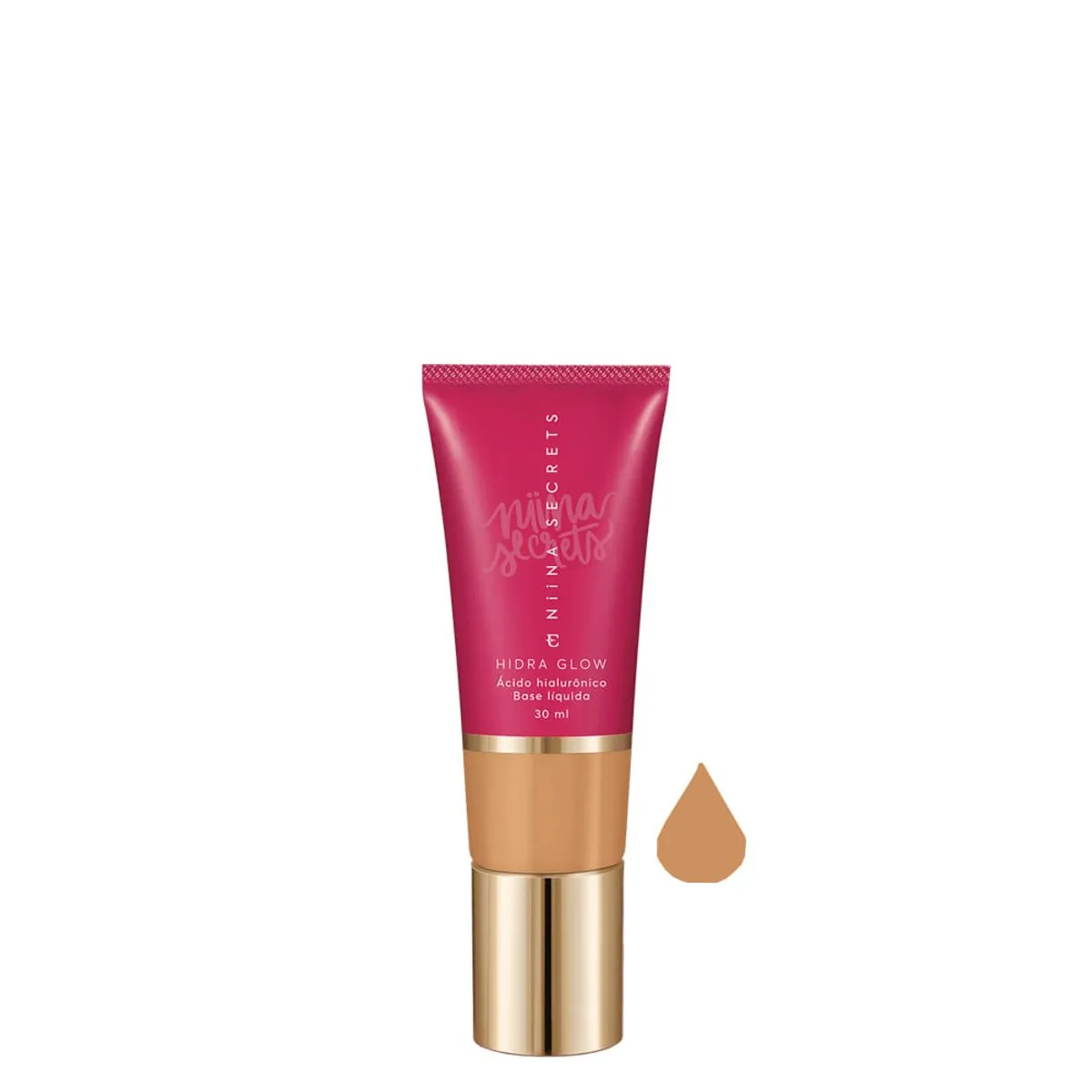 Base Niina Secrets Liquida Hidra Glow Cor 35 30ml