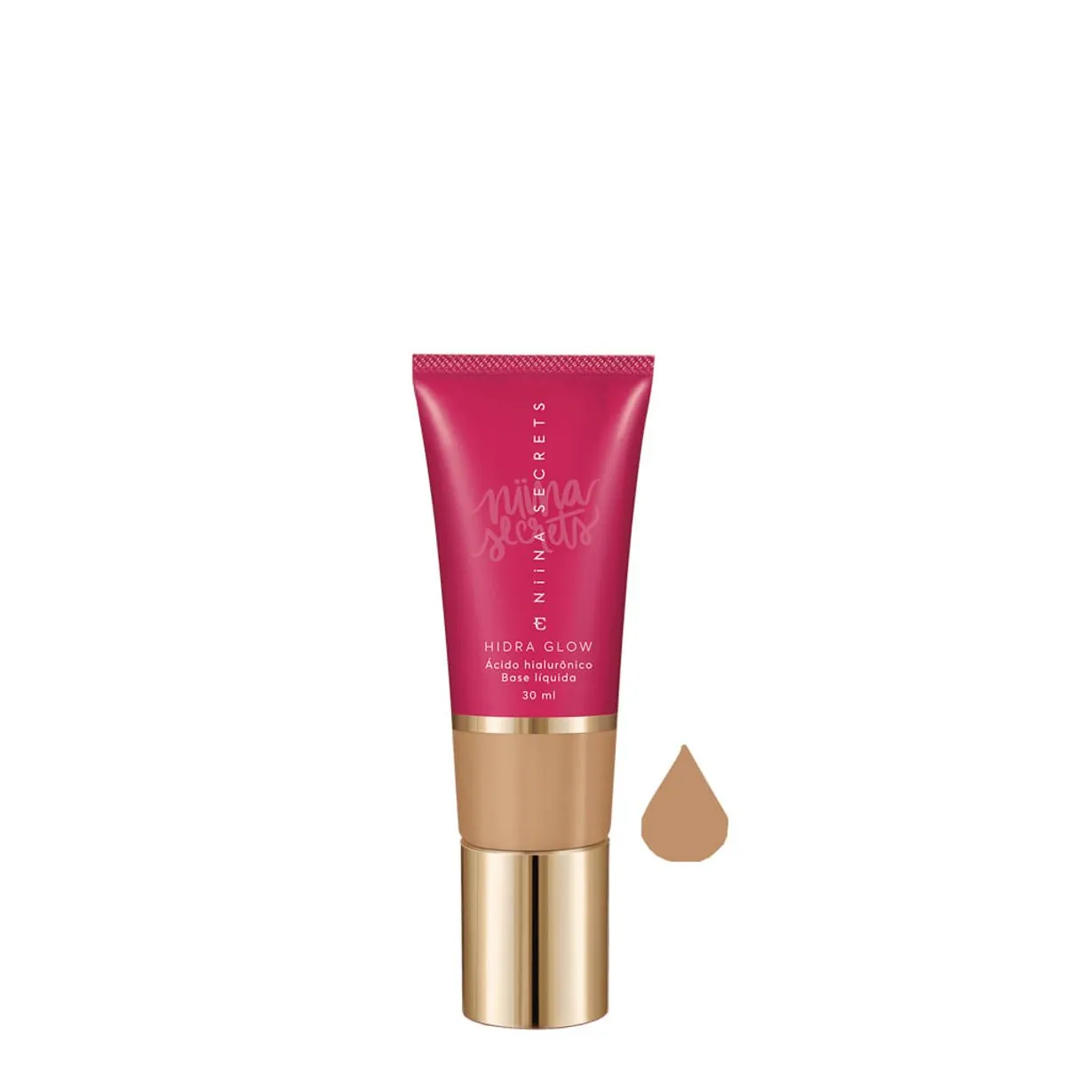 Base Niina Secrets Liquida Hidra Glow Cor 45 30ml