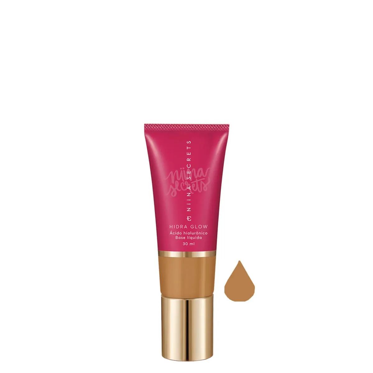 Base Niina Secrets Liquida Hidra Glow Cor 65 30ml