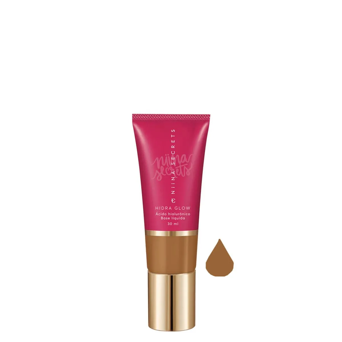 Base Niina Secrets Liquida Hidra Glow Cor 70 30ml