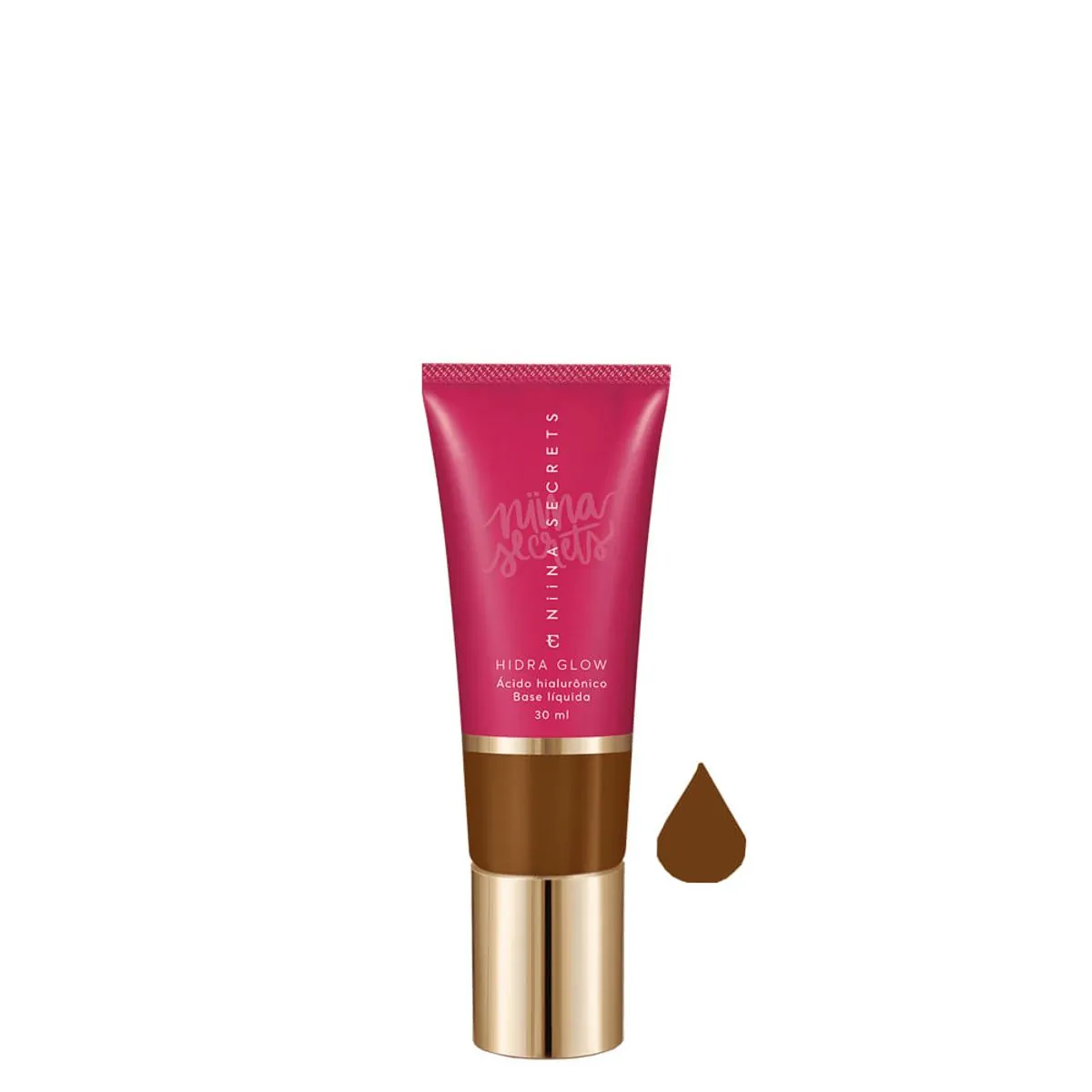 Base Niina Secrets Liquida Hidra Glow Cor 90 30ml