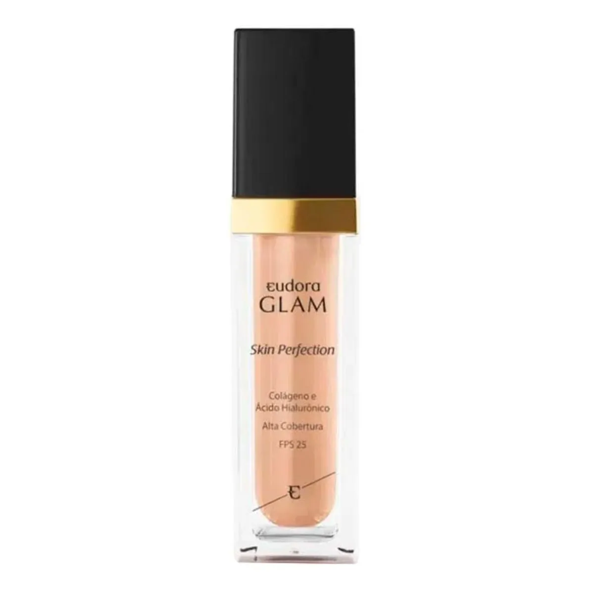 Base Liquida Eudora Glam Skin Perfection Cor 15 Refil 30ml