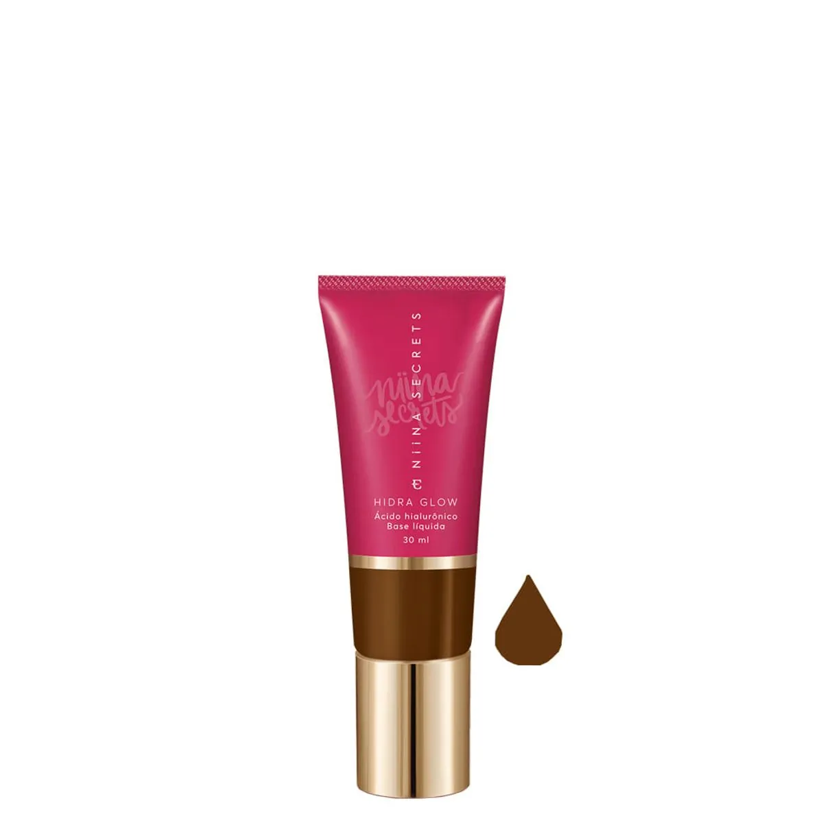 Base Lãquida Niina Secrets Hidra Glow Cor 95 Com 30ml