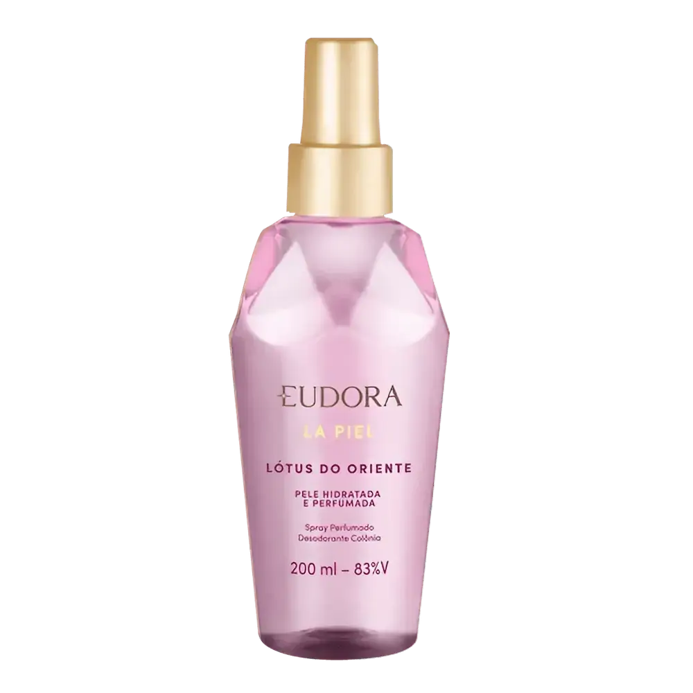 Desodorante Colônia Lótus Do Oriente Eudora La Piel Frasco 200ml