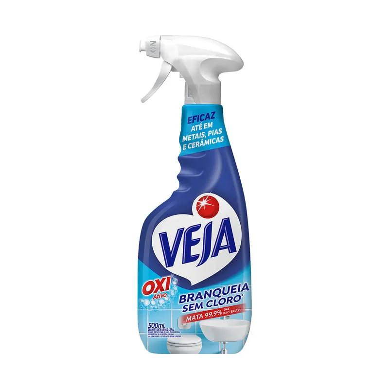 Limpador Spray Anti Bac Veja Banheiro Oxi 500ml Oferta