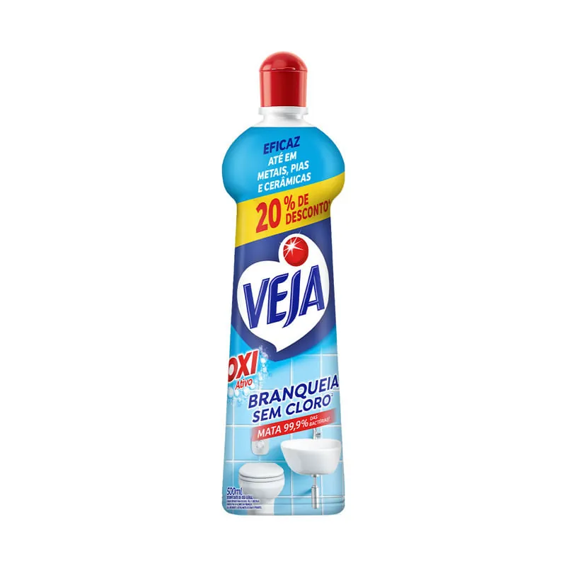 Limpador Anti Bac Veja Banheiro Oxi 500ml Oferta