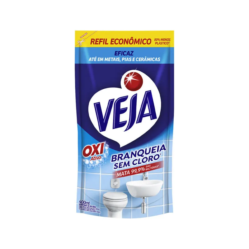 Veja Banheiro Antibac Sachet 400ml