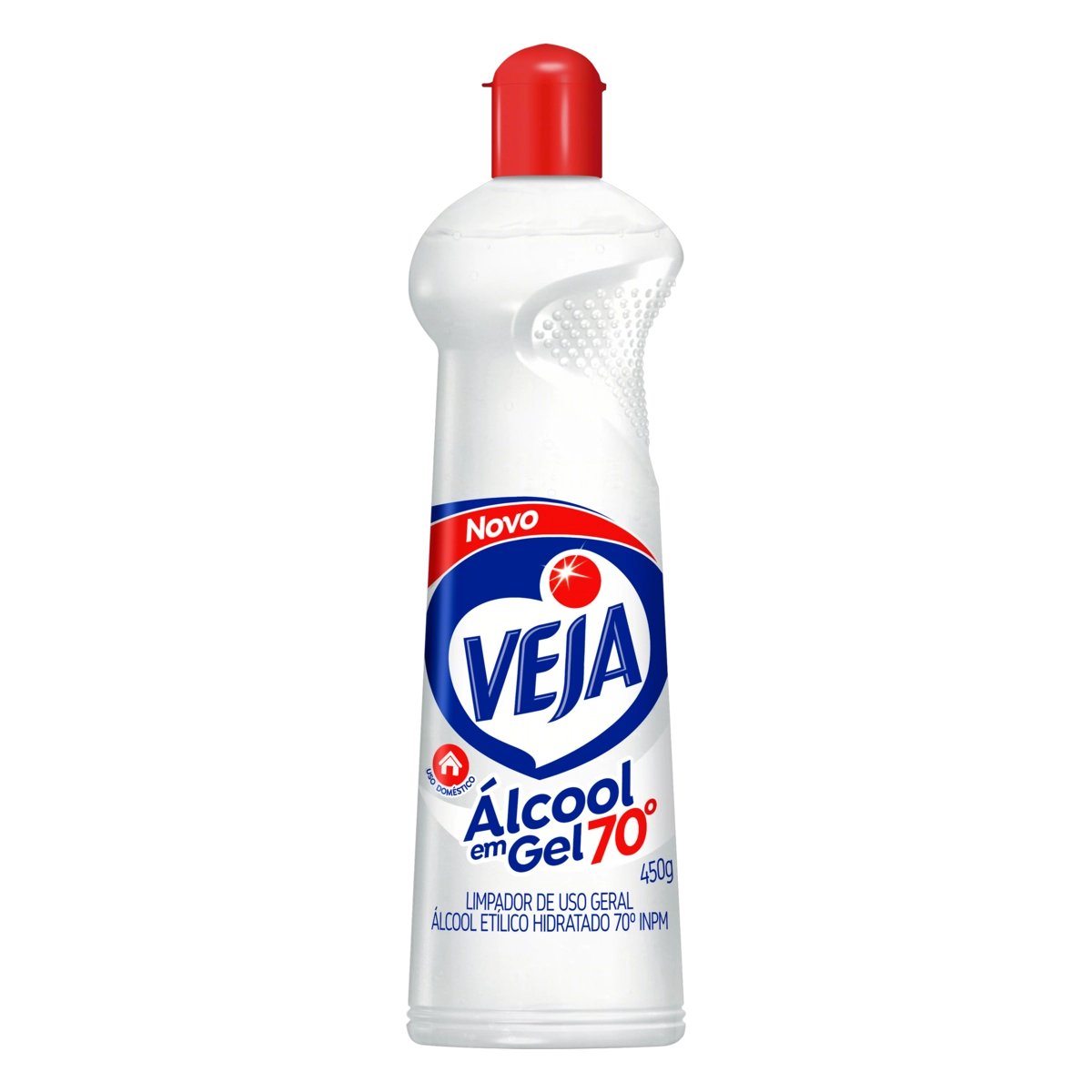 álcool Gel 70 Inpm Veja Squeeze 450g