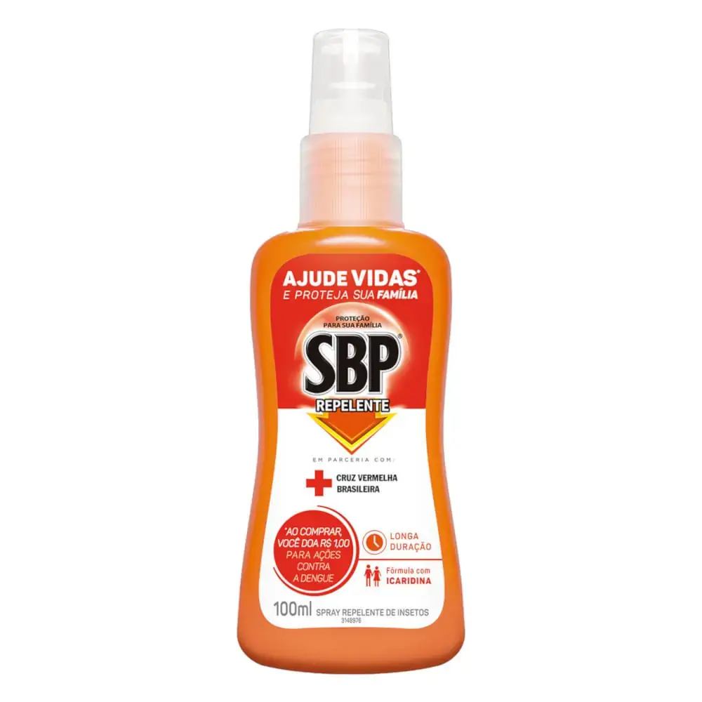Repelente Sbp Longa Duração Frasco 100ml Spray