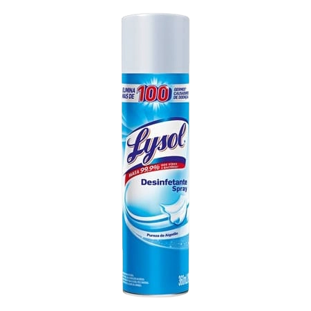 Desinfetante Spray Lysol - Pureza do Algodão 295g