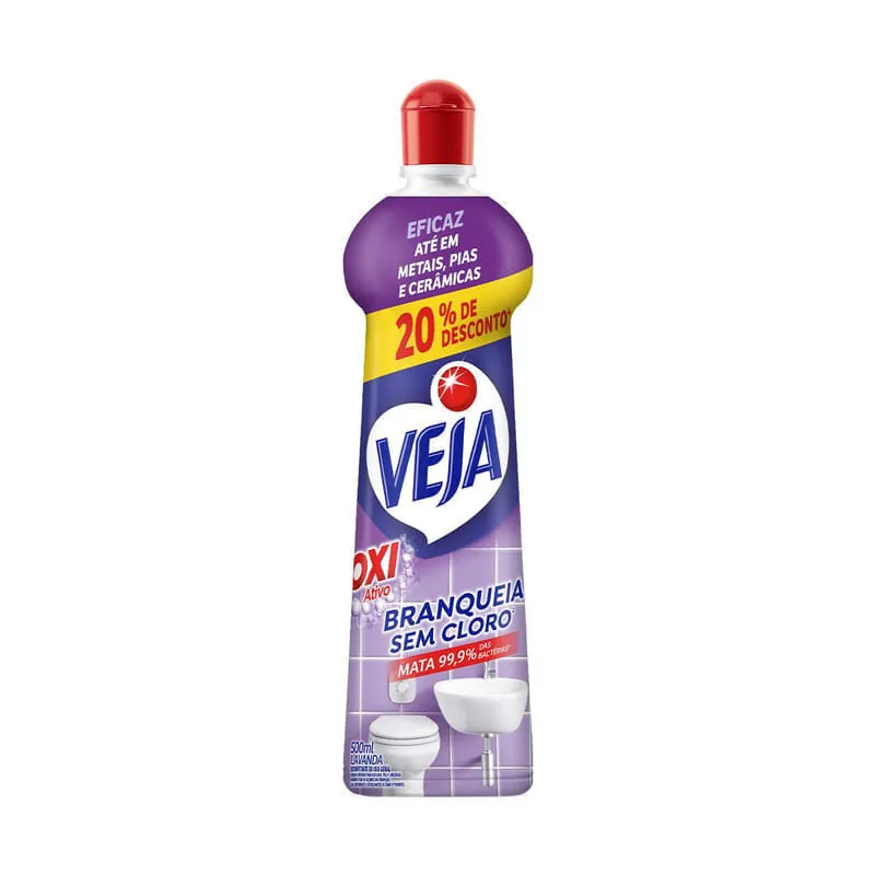 Limpador de Banheiro Antibac Veja Lavanda 500ml