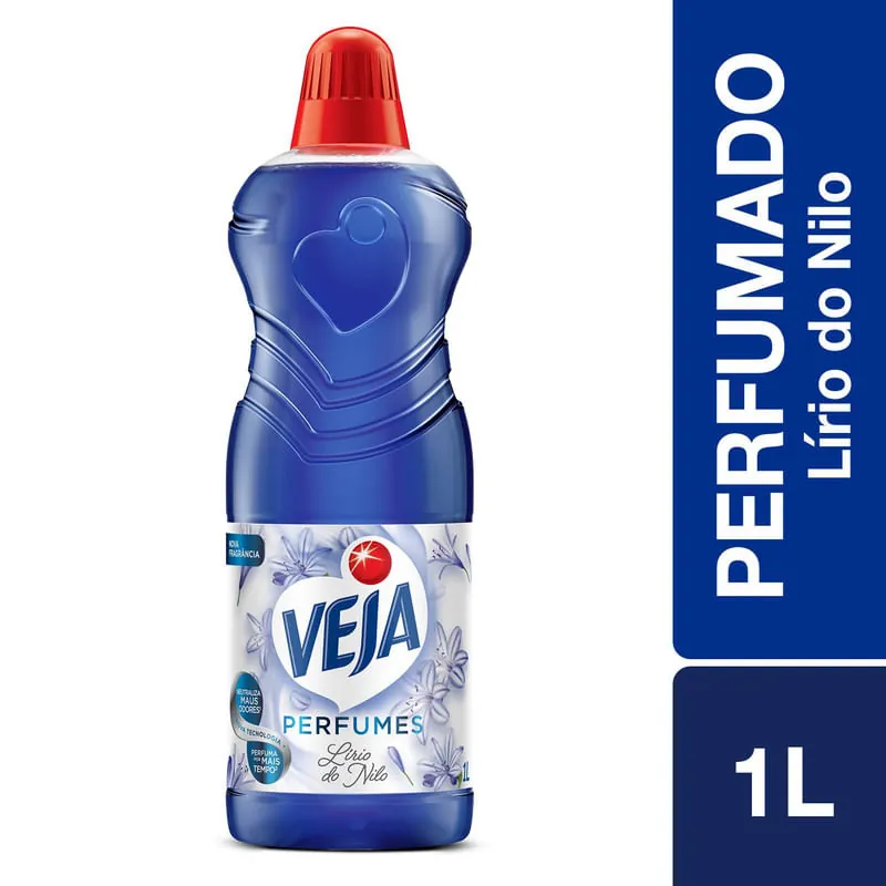 Limpador Perfumado Lirio Do Nilo Veja 1l