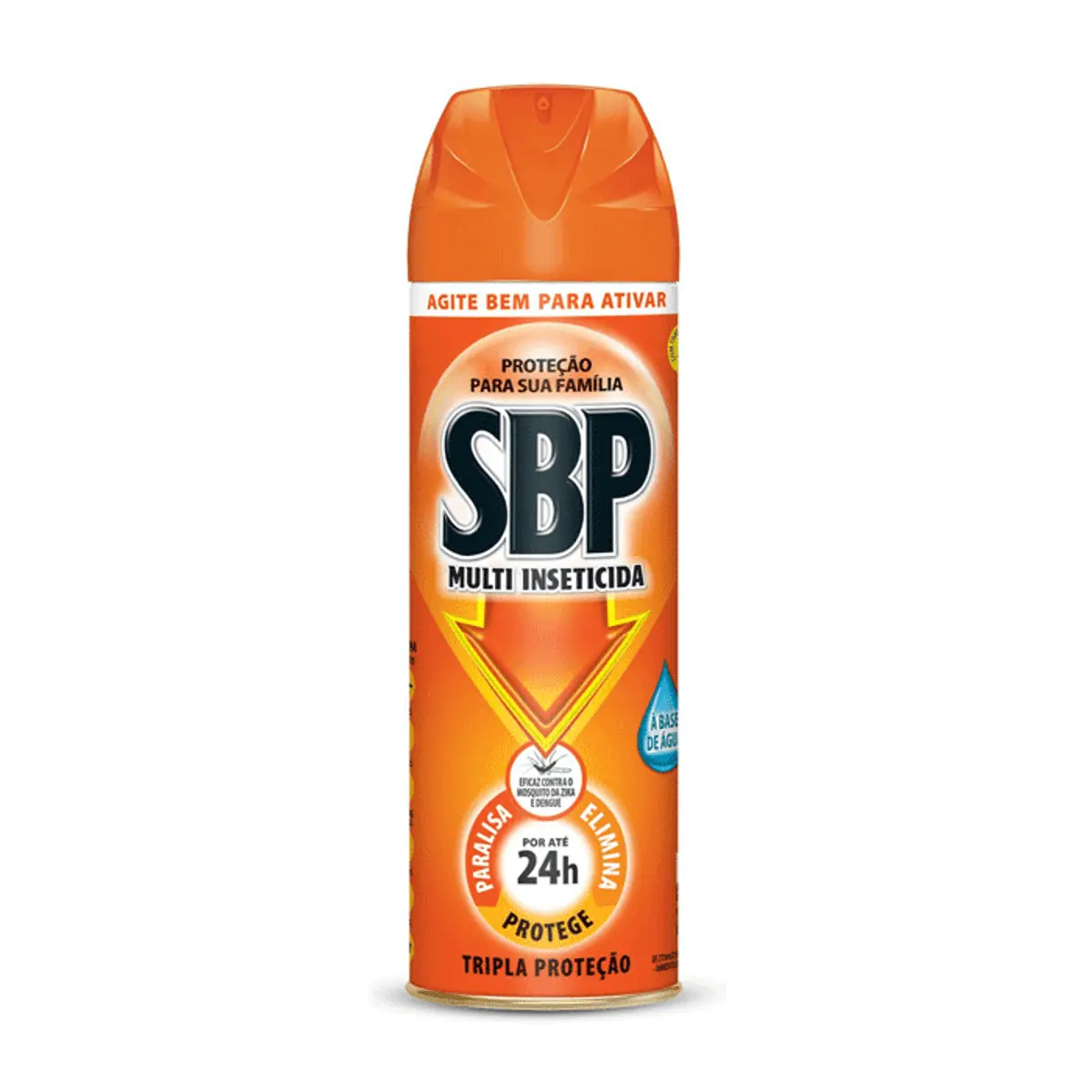 Multi Inseticida Aerossol Base água Sbp Frasco 285ml Spray
