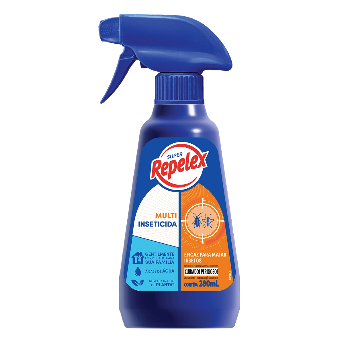 Multi Inseticida à Base De água Repelex Frasco 280ml Borrifador