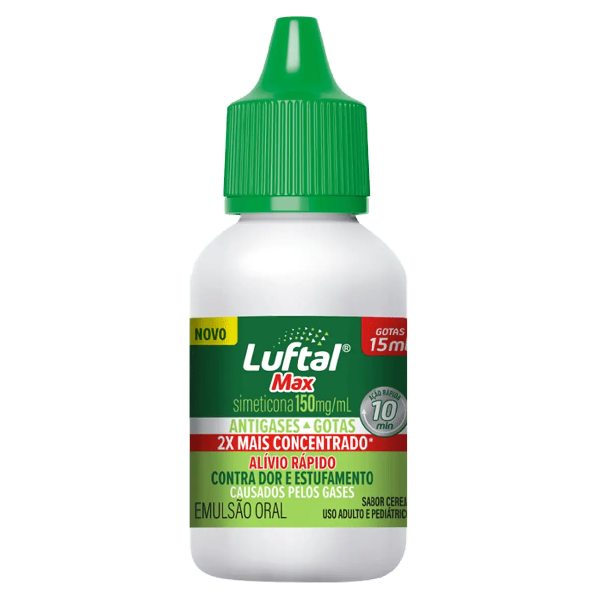 Luftal Max 150mg/ml Cereja Caixa 15ml Emulsão Gotas