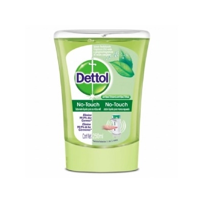 Sabonete Líquido Dettol No Touch Cha Vde Refil