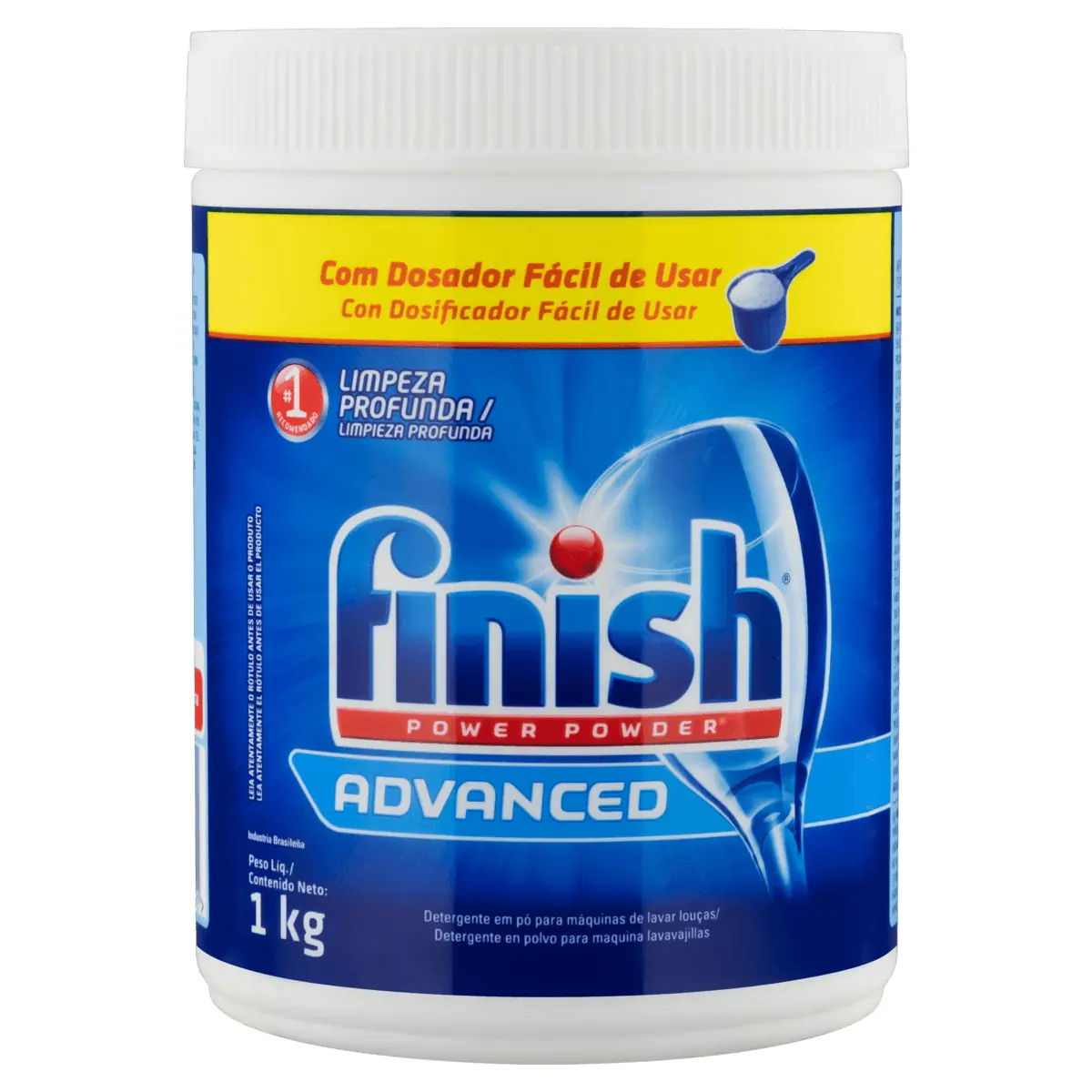 Detergente para Lava Louças em Pó Finish 1kg
