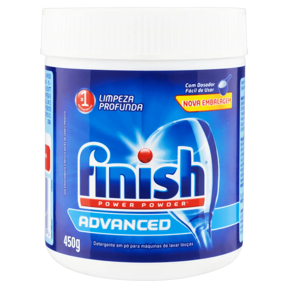 Detergente para Lava Louças em Pó Finish 450g